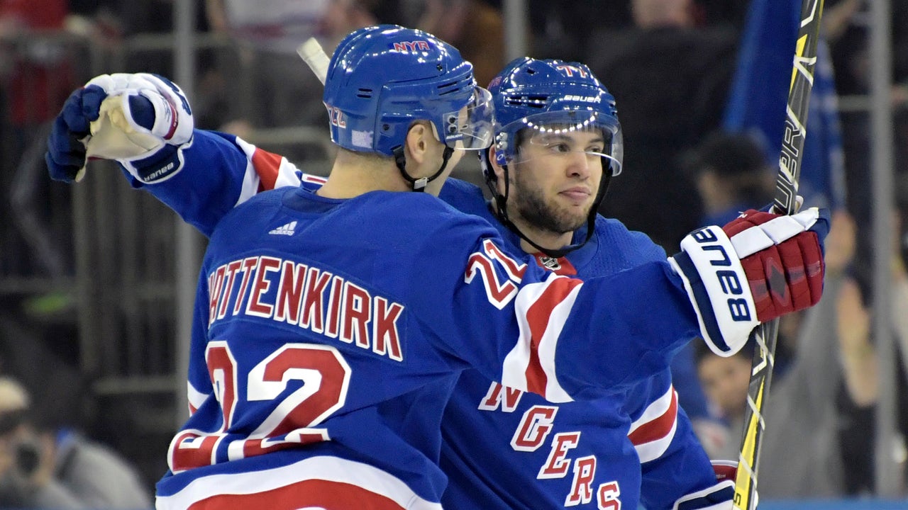Pionk, Zibanejad rally Rangers to 5-3 win over Canadiens